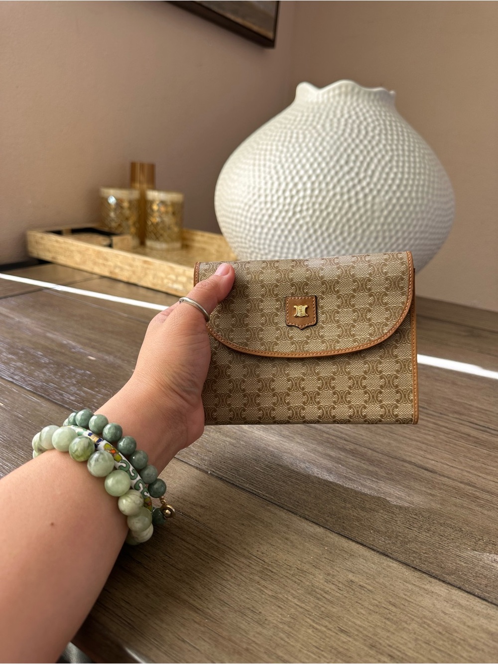 Celine Macadam Vintage Wallet